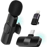 K8 Type-C Wireless Microphone for Mobile | Noise Reduction Lavalier Mic for Vlogging & Recording