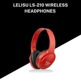 Lelisu LS-210 Wireless Headphones | Deep Bass | Noise-Canceling | Long Battery Life