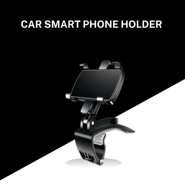 CAR Smart Phone Holder | 360° Rotatable Mobile Holder | Foldable Strong Grip for Cars