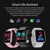 D20 Ultra Smartwatch – Heart Rate, Blood Pressure & Oxygen Monitor | Fitness Tracker & Waterproof Smart Bracelet