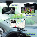 CAR Smart Phone Holder | 360° Rotatable Mobile Holder | Foldable Strong Grip for Cars