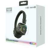 Lelisu LS-258 Wireless Headphones | Bluetooth 5.4 | Over-Ear Stereo | Type-C Charging & LED Lights