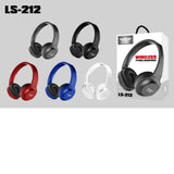 Lelisu LS-212 Wireless Headphones | Bluetooth 5.4 | Over-Ear Stereo | Type-C Charging