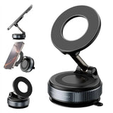 Foldable Magnetic Car Phone Holder | 360° Rotating Universal Mount | Dashboard & Windshield