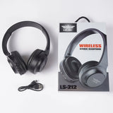 Lelisu LS-212 Wireless Headphones | Bluetooth 5.4 | Over-Ear Stereo | Type-C Charging